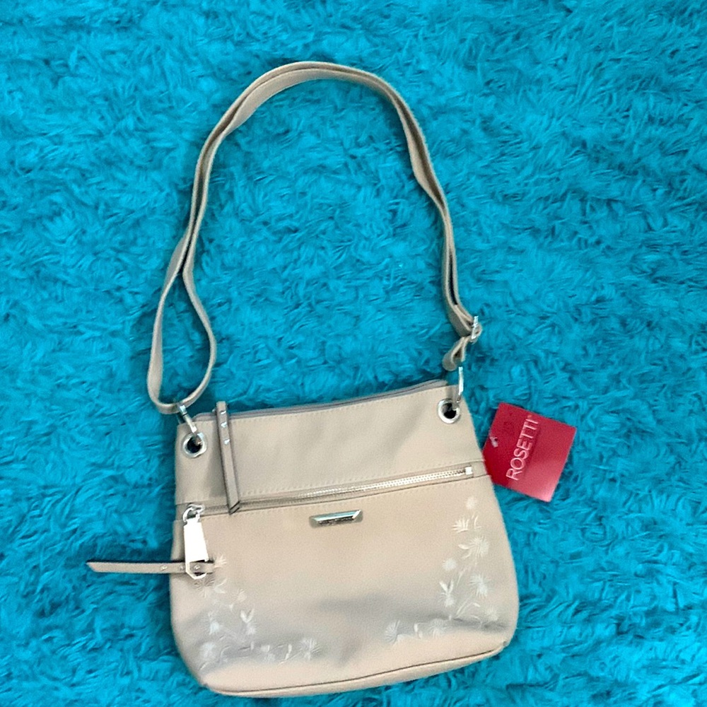 👡👢Rossetti tan crossbody purse.